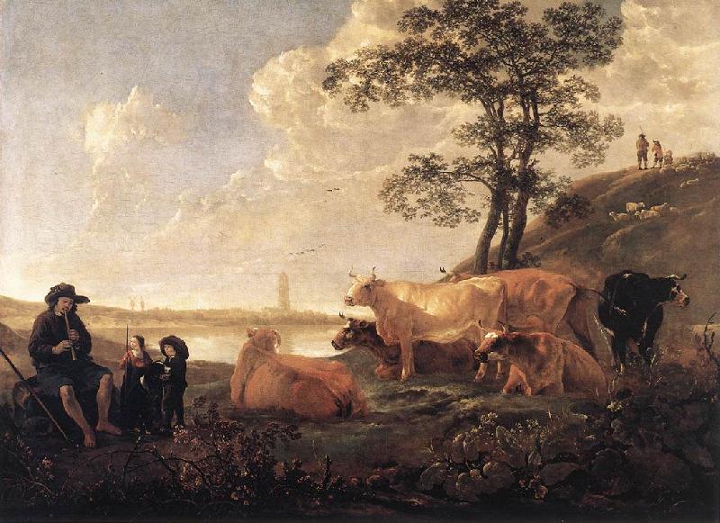 CUYP, Aelbert Landscape near Rhenen df oil painting image